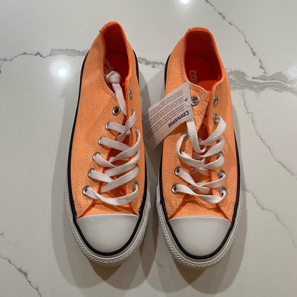 light orange converse
